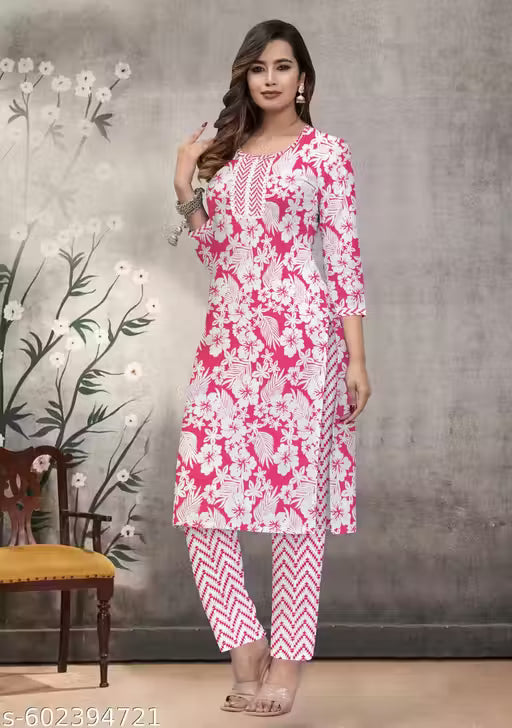 cotton kurta set for women and girls