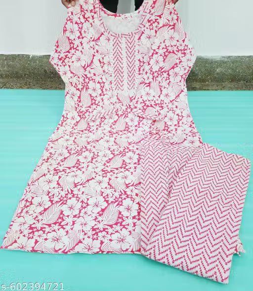 cotton kurta set for women and girls