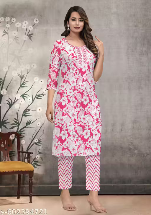 cotton kurta set for women and girls